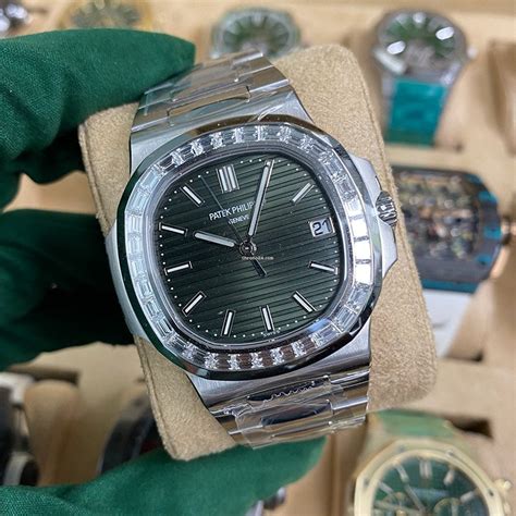 patek 5711 green dial for sale